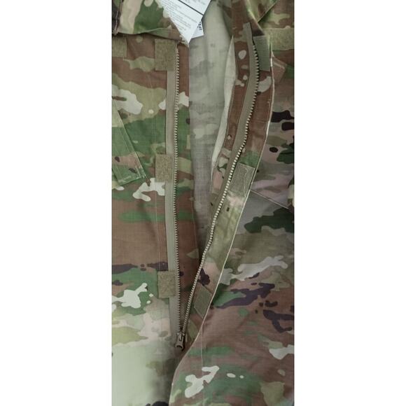 Army Camouflage Combat Uniform Zip Jacket Insect Shield NWT Medium Regular - Picture 3 of 9